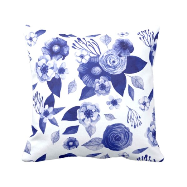 Symmetrical Floral Flowers Cushion Cover Set of 5