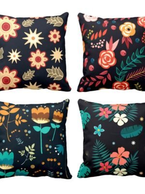 Fetching Floral Cushion Covers Set of 4