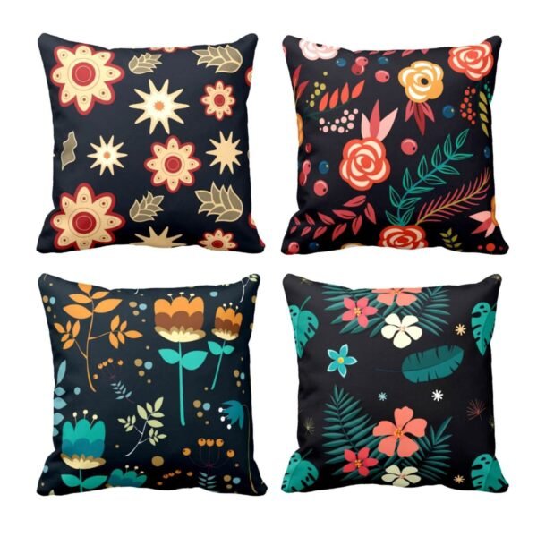 Fetching Floral Cushion Covers Set of 4