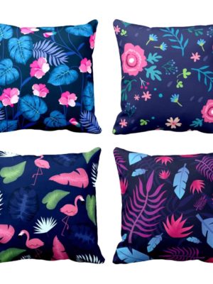 Bewitching Classy Floral Cushion Covers Set of 4