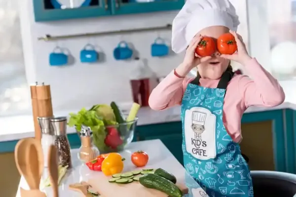 Kid's Cafe Kid Apron