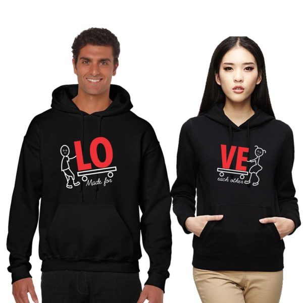 Made for Love Couple Hoodies