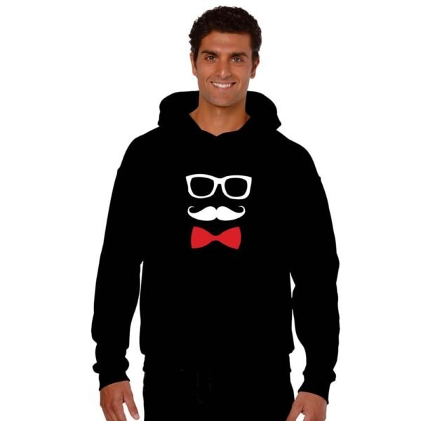 Moustache & Lips Couple Hoodies