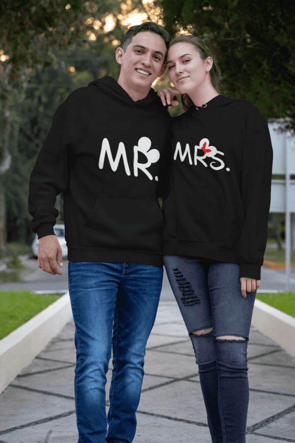 Mr. & Mrs. Mickey Minnie Couple Hoodies