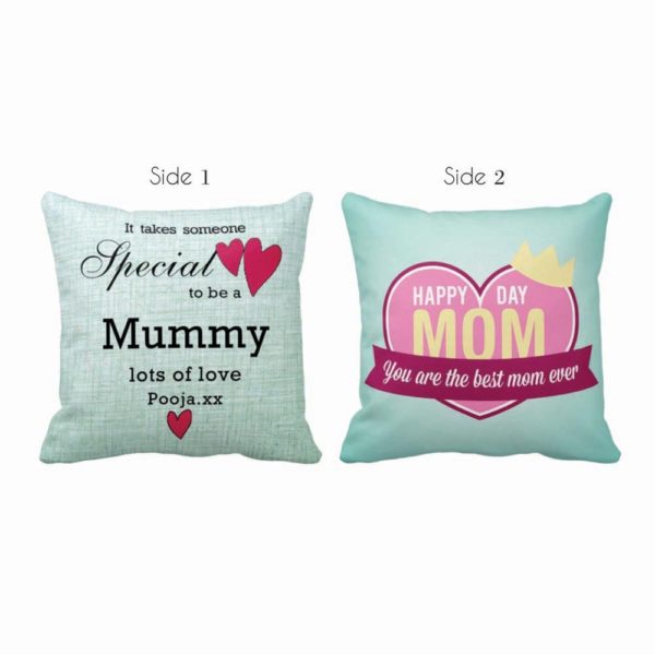 Gifts for Mom, Most Beautiful Mom Double Side Printed Cushion Cover