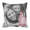 Personalized All You Need Is Love Double Sided Printed Cushion Cover