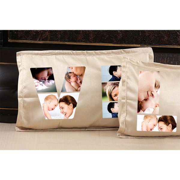 Personalized Love Photo Collage Bedsheet