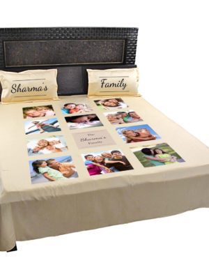 Personalized-Photo-Bed-Sheet-for-Family-Mango