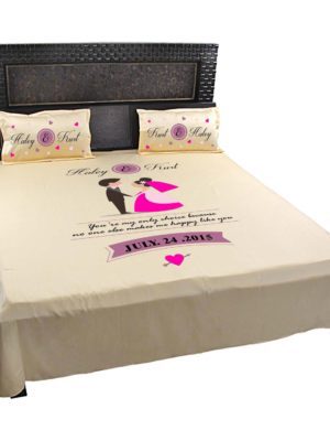 Personalized-Romantic-Bedsheet-for-Couple-Mango