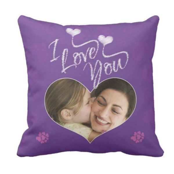 Personalised The Best Mom In The World Cushion Cover Both Side Printed