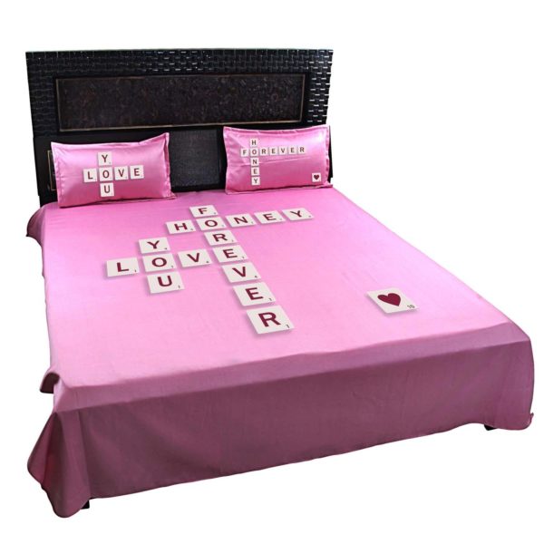 Romantic Scrabble Bedding Set