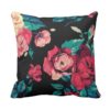 Rose Floral Cushion Cover