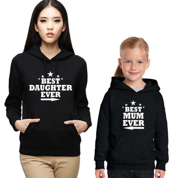 Best Mum and Daughter Ever Hoodie Set