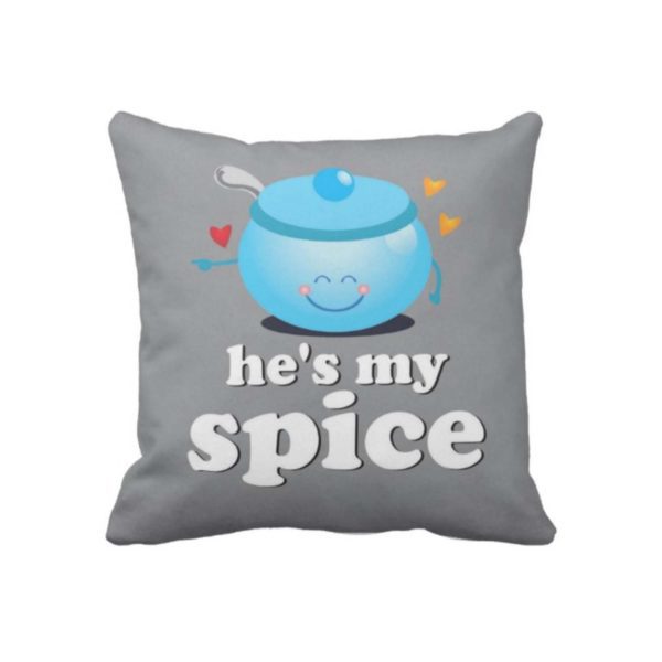 Sugar and Spice Couple Cushion Covers