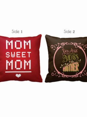 New mom gifts Badass Mother Double Side Printed Cushion Cover