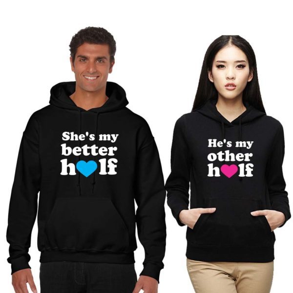 Couple Hoodies for the Best Halves