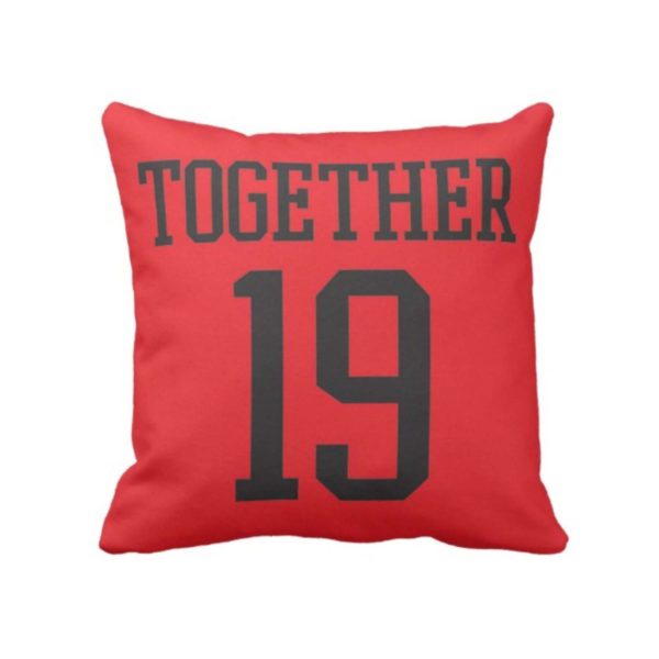 Personalized Together Since Couple Anniversary Cushion Covers