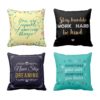 You Are Capable Inspirational Cushion Covers Set of 4