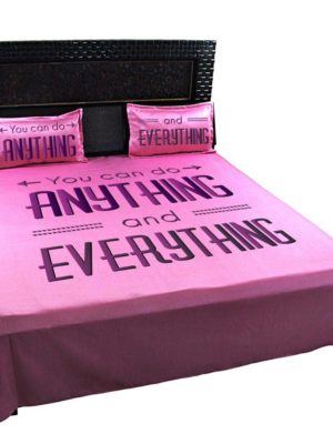 You-Can-Do-Anything-And-Everything-Quote-Bedsheet-Pink