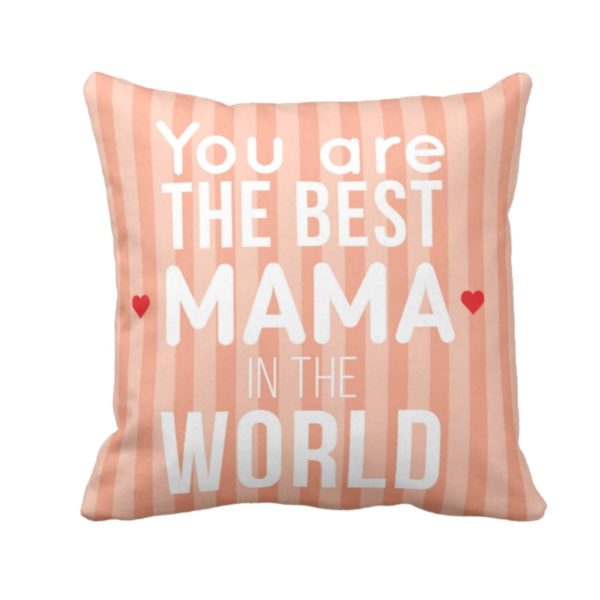 You are Best Mama Papa in the World Cushion Cover Set of 2