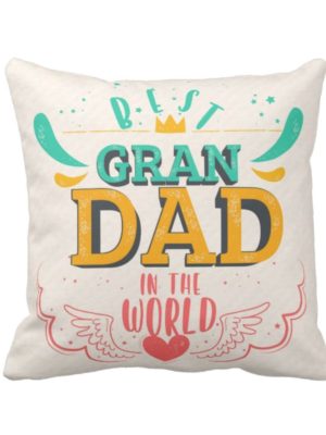 Best Grandad in the World Cushion Cover