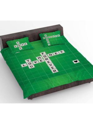 Romantic Scrabble Bedding Set