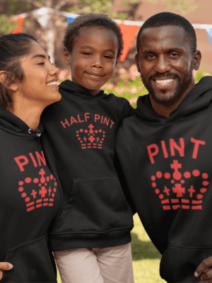 Pint And Half Pint Family Sweatshirts