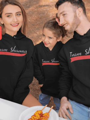 Personalized Team Parent And Child Family Sweatshirts