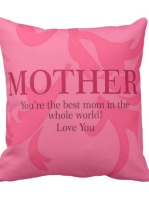 I Love Mom Cushion Cover