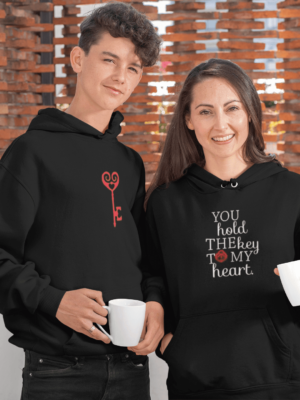 You Hold The Key to My Heart Family Hoodies Set