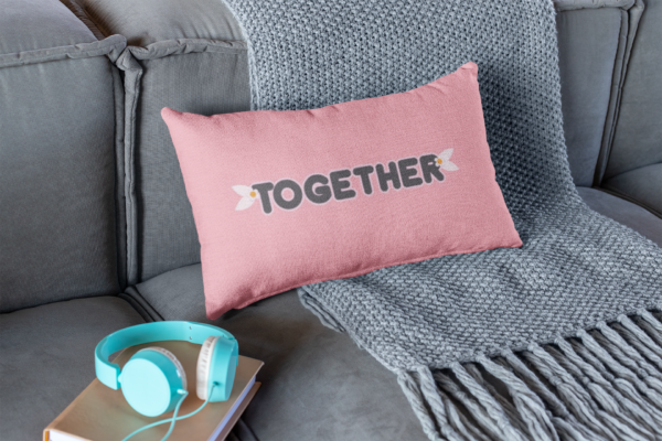 Together Forever Romantic Couple Bedsheet With 2 Pillow Covers