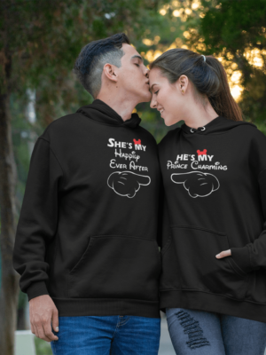 Happily Ever After Couple Hoodies