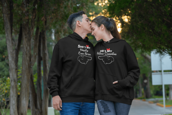 Happily Ever After Couple Hoodies