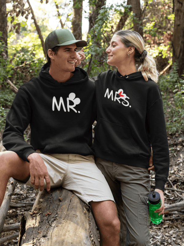 Mr. & Mrs. Mickey Minnie Couple Hoodies