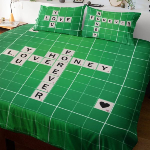 Romantic Scrabble Bedding Set