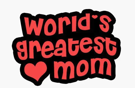 Worlds Greatest Mom Mug Red