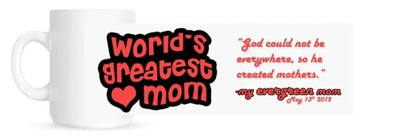 Worlds Greatest Mom Mug Red