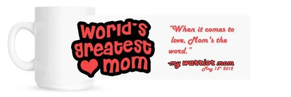 Worlds Greatest Mom Mug Red