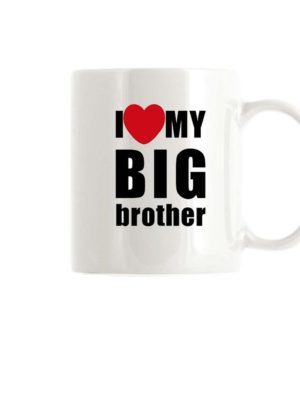 I Love My Big Brother Mug