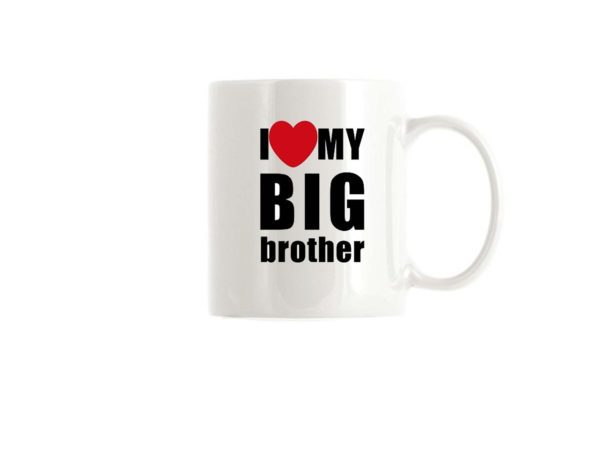 I Love My Big Brother Mug