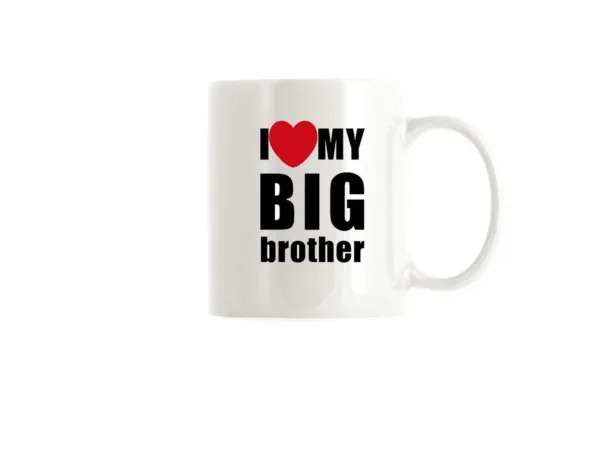 I Love My Big Brother Mug