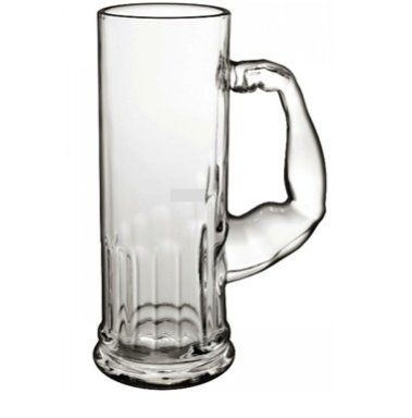 Engraved Muscolo Beer Mug