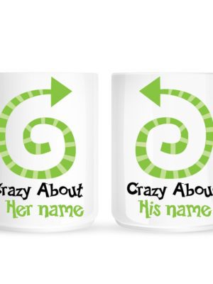 Crazy About You Couple Mugs