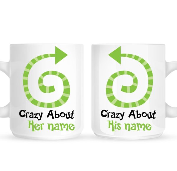 Crazy About You Couple Mugs