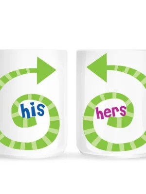 His n Hers Couple Mugs