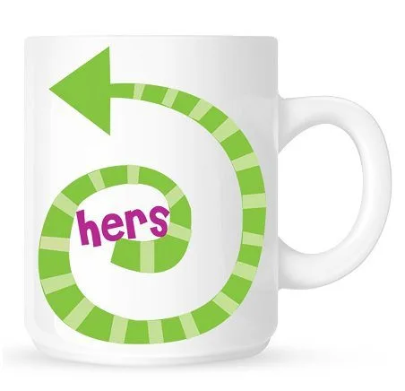 His n Hers Couple Mugs