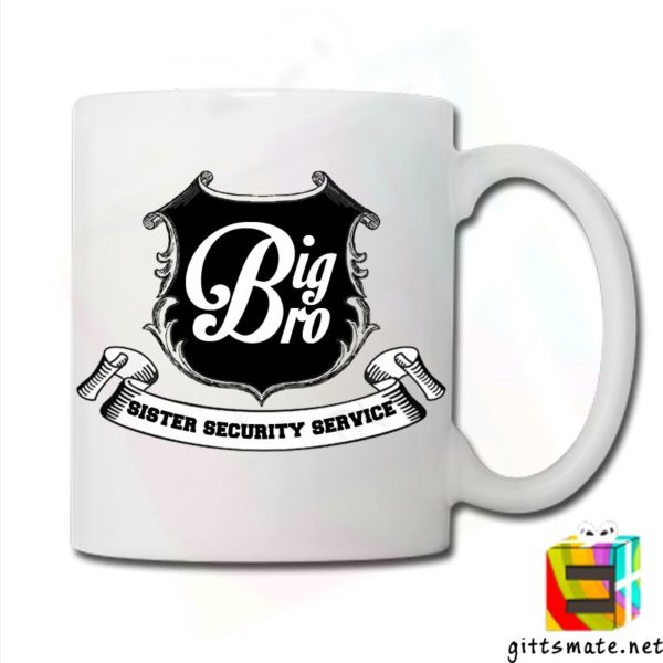 Sister Security Service Big Brother Mug