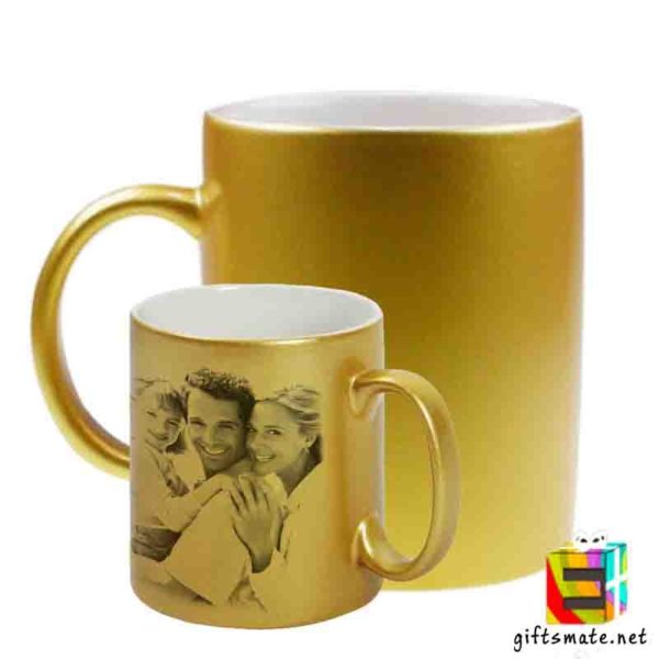 Customized Photo Golden Mug