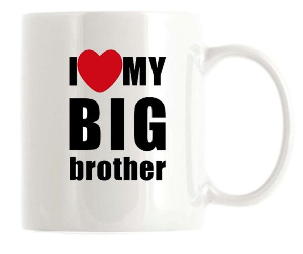 I Love My Big Brother Mug