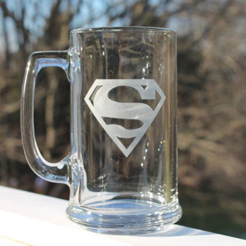 Personalized Engraved Super Beer Mug